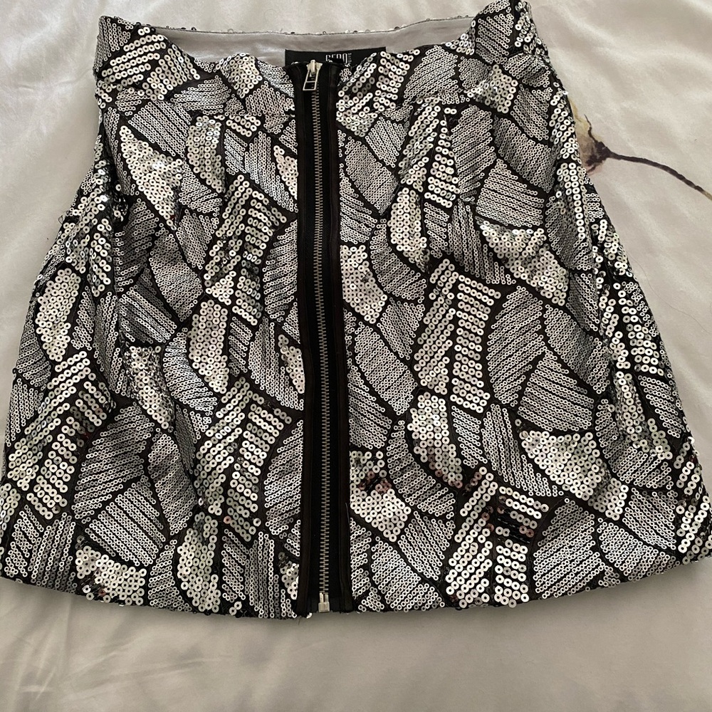 Bedo sequin mini skirt size S